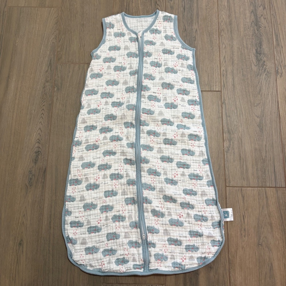 Tado Muslin Sleeping Sack 100% Cotton size XL Rhino Print